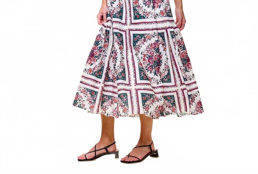 NEW CLEOBELLA anne midi dress in carmella